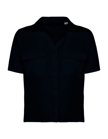 Camisa ecorresponsable oversize de Lyocell mujer 2
