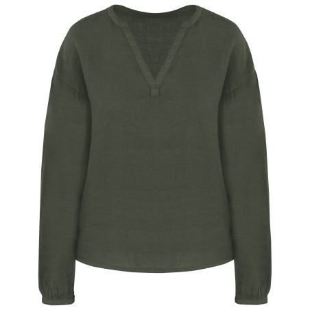 Blusa de lino mujer