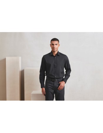 Camisa popelina RECYCLIGHT manga larga hombre