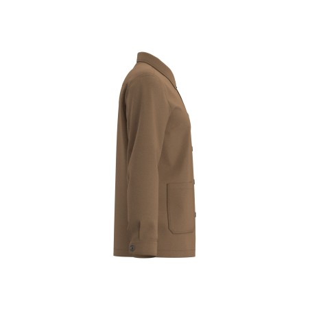 Eco-friendly unisex washed effect work jacket