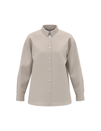 Camisa de lino oversize mujer 2