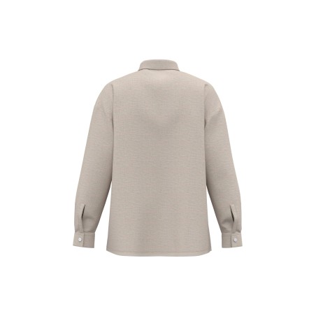 Camisa de lino oversize mujer