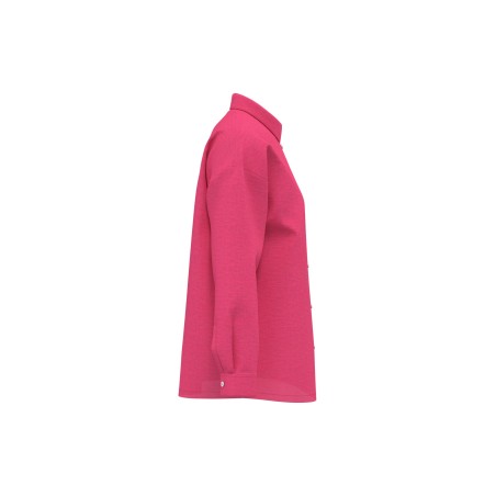Camisa de lino oversize mujer