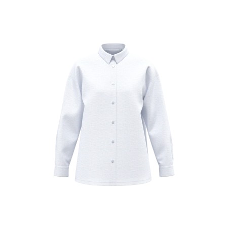 Camisa de lino oversize mujer