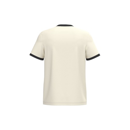 Eco-friendly men\\\'s ringer t-shirt with washed effect binding