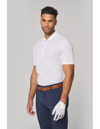 Polo de deporte 1/4 cremallera hombre