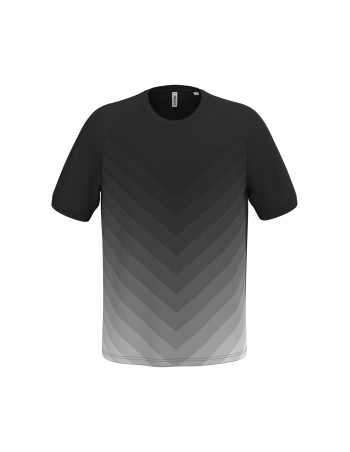 Camiseta multideporte de poliéster realzado unisex 2