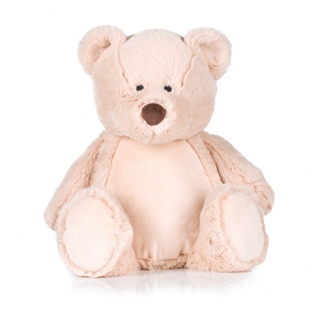 Oso de peluche con cremallera