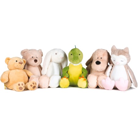 Oso de peluche con cremallera