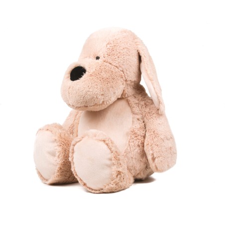 Perro de peluche con cremallera