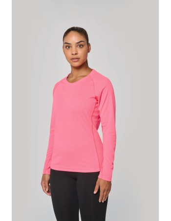 Camiseta de deporte manga larga mujer