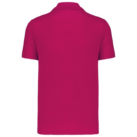Polo interlock de manga corta hombre