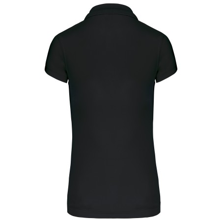 Polo interlock de manga corta mujer