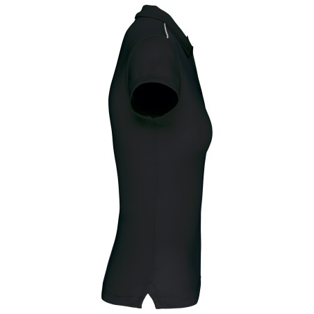 Polo interlock de manga corta mujer