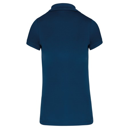 Polo interlock de manga corta mujer