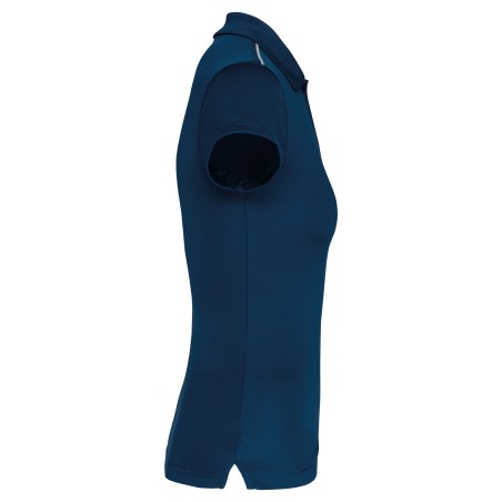 Polo interlock de manga corta mujer