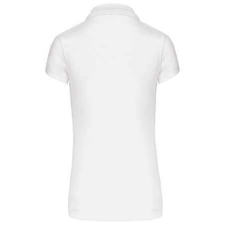 Polo interlock de manga corta mujer