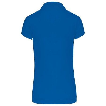 Polo interlock de manga corta mujer