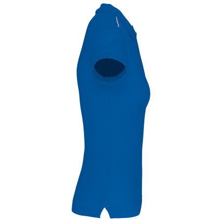 Polo interlock de manga corta mujer