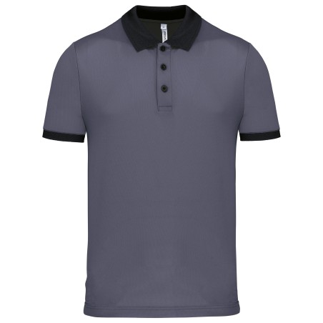 Polo piqué performance hombre