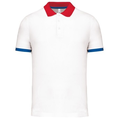 Polo piqué performance hombre