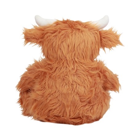 Zipped cow cuddly toy