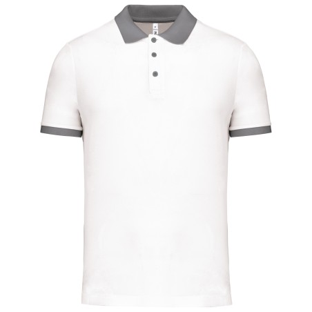 Polo piqué performance hombre