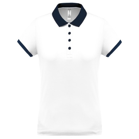 Polo piqué performance mujer