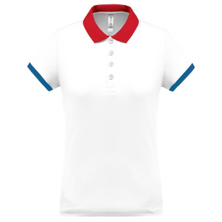 Polo piqué performance mujer