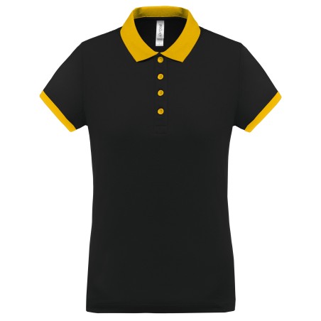 Polo piqué performance mujer