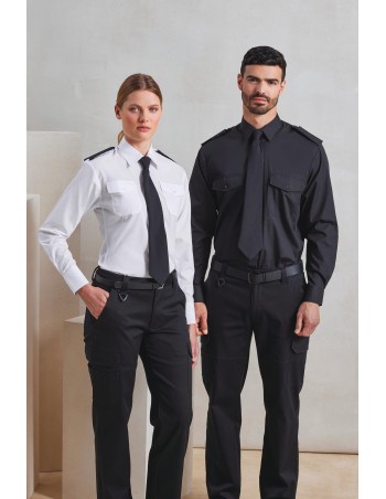 Men\\\'s Long-Sleeved Pilot Shirt