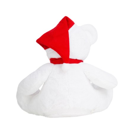 Zipped Christmas cuddly toy bear