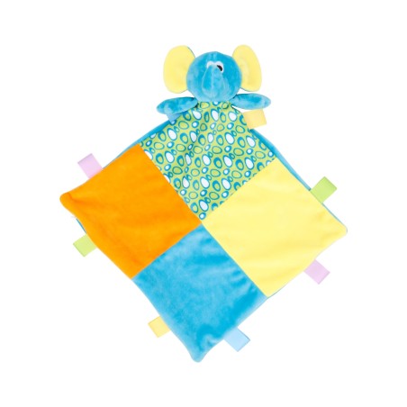 Flat multicolour elephant comforter