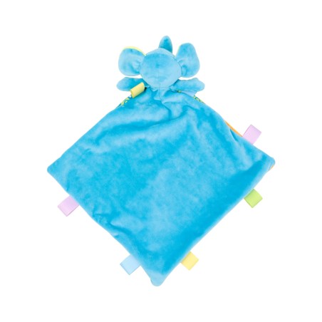 Manta multicolor elefante