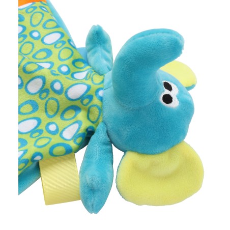 Flat multicolour elephant comforter