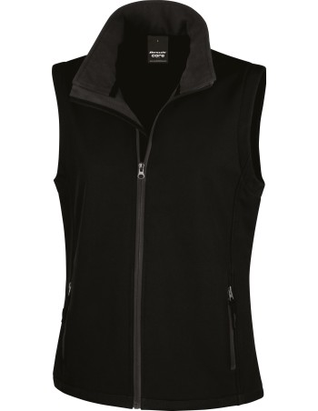 Ladies\\\' Printable Softshell Bodywarmer 2