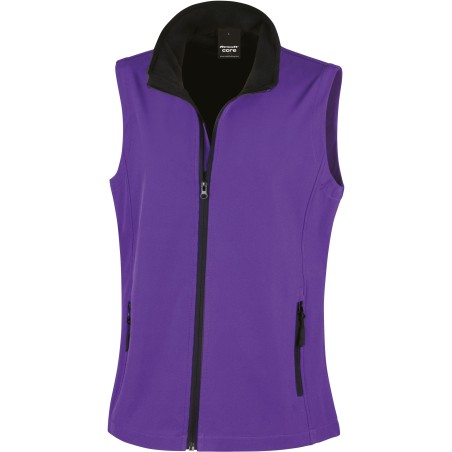 Chaleco Softshell Printable mujer