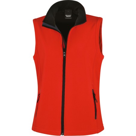 Ladies\\\' Printable Softshell Bodywarmer