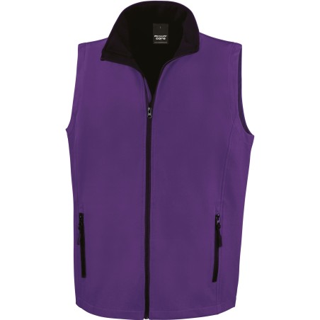 Chaleco Softshell Printable hombre