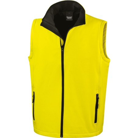 Men\\\'s Printable Softshell Bodywarmer