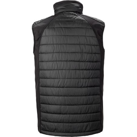 Chaleco Softshell Black Compass acolchado reciclado