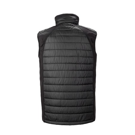 Chaleco Softshell Black Compass acolchado reciclado