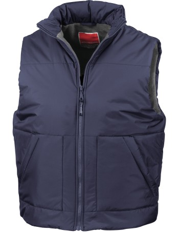 Chaleco acolchado con forro polar 2