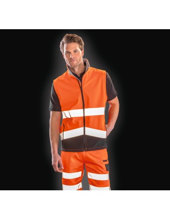 High-Viz softshell jacket