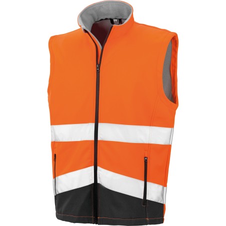 Chaleco Softshell Alta Visibilidad