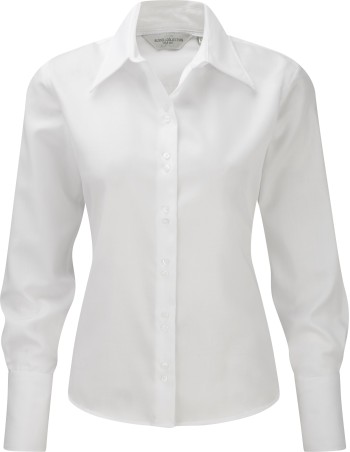 Camisa Non-Iron manga larga mujer 2