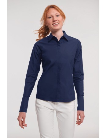 Camisa Ultimate Stretch manga larga mujer