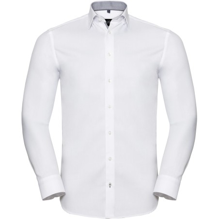 Camisa Espiga manga larga