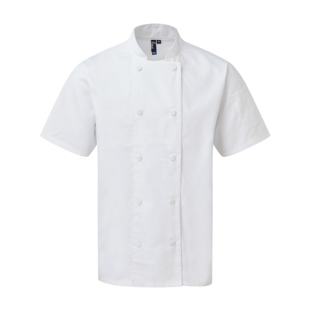 Chaqueta de chef Coolchecker® manga corta