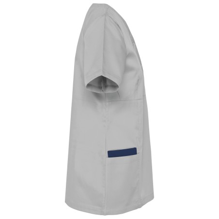 Ladies’ polycotton smock with press studs